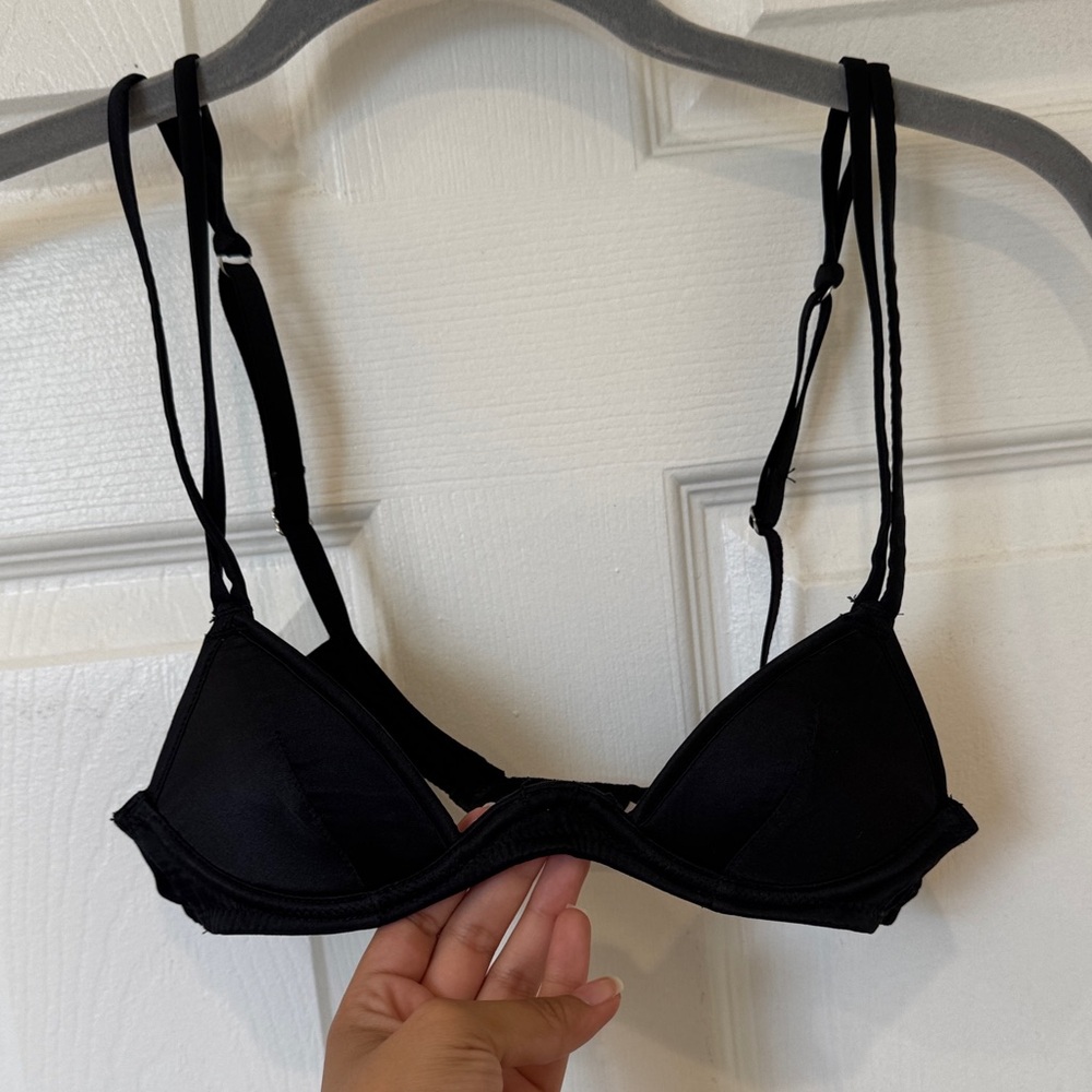 Fleur Du Mal Luxe Plunge Bra